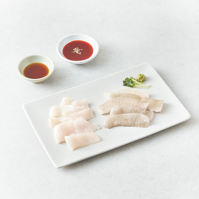 은하수산 광어 지느러미 회 (냉장), 1개, 100g