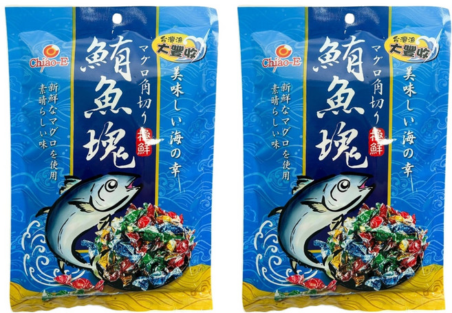 Chiao-E 巧益 台灣漁大豐收 鮪魚塊, 70g, 2包