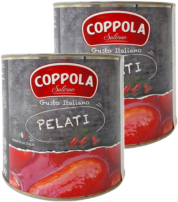 COPPOLA 柯波拉 去皮整粒番茄, 2.5kg, 2罐