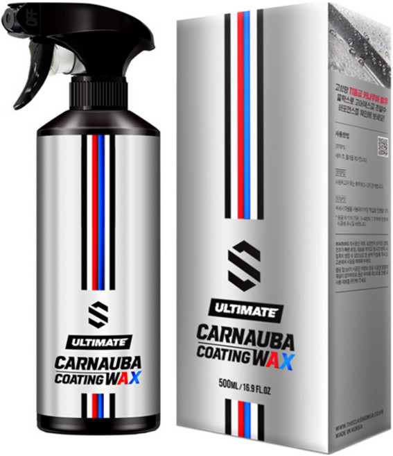 더클래스 얼티밋 카나우바 코팅왁스 퀵디테일러, 500ml, 1개