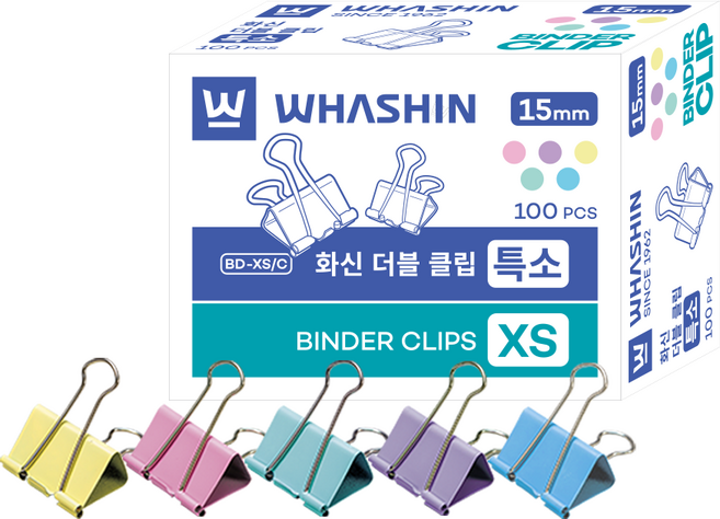 화신 더블클립, 특소, 100개입, 1개