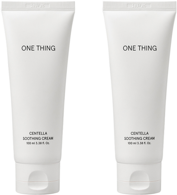 ONE THING 積雪草舒緩霜, 100ml, 2個