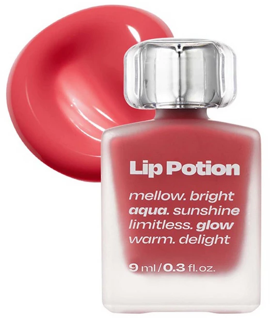 얼터너티브스테레오 립 포션 아쿠아 글로우 립틴트, 3 슈가 로즈, 1개 - 쿠팡