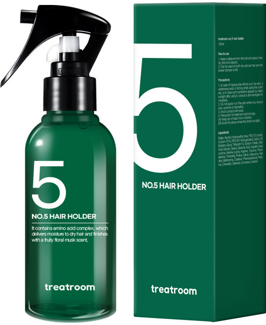 트리트룸 넘버파이브 헤어홀더 미스트, 100ml, 1개