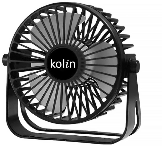 Kolin 歌林 mini桌面大風力風扇, KF-DL4U27, 顏色隨機