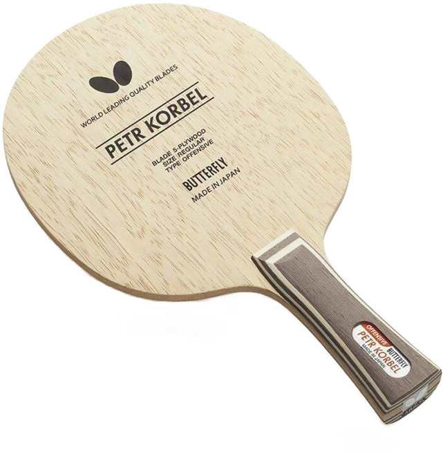 버터플라이 코르벨 탁구 라켓, ST, 1개