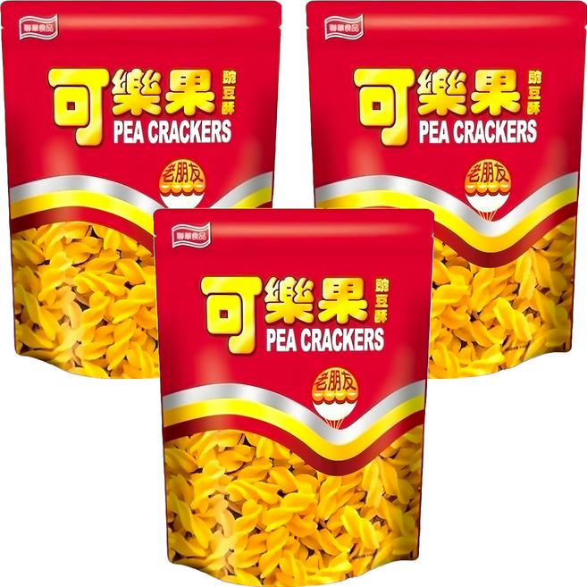可樂果 古早味 夾鏈包, 315g, 3包