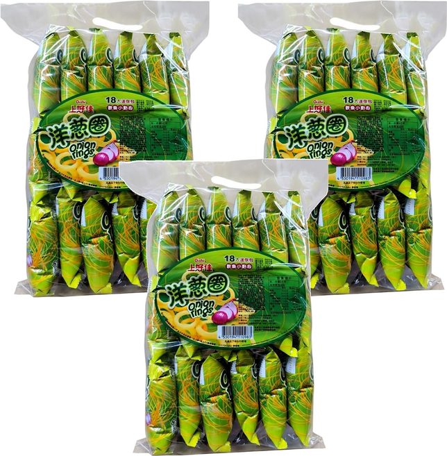 Oishi 上好佳 洋蔥圈, 90g, 3袋