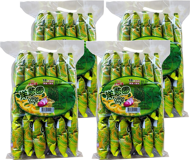 Oishi 上好佳 洋蔥圈, 90g, 4袋