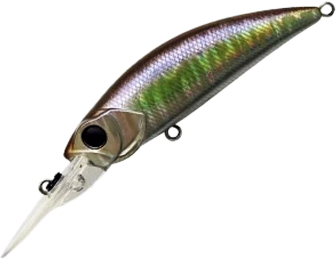 HEARTY RISE 哈帝來斯 VALLEY HUNTER 溪谷獵人 MINNOW 60F 60mm, LS-256, 6g, 1個