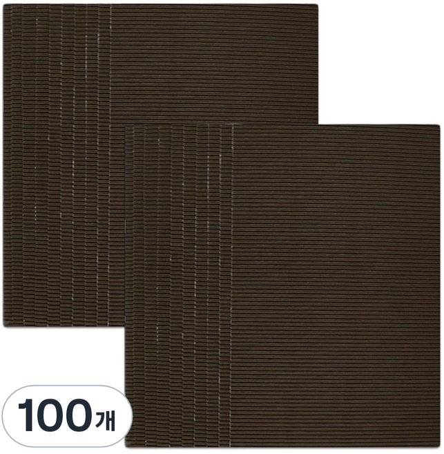마다꾸미 컬러 골판지, 19 브라운, 100개