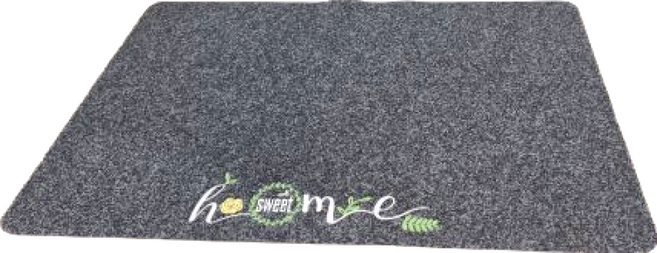 HOME 60 x 90cm 深灰色 除塵蹭蹭 耐磨 防滑 進門 玄關 地墊