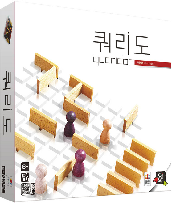 기가믹 코리아보드게임즈 쿼리도 추상전략게임, 혼합색상, 1개