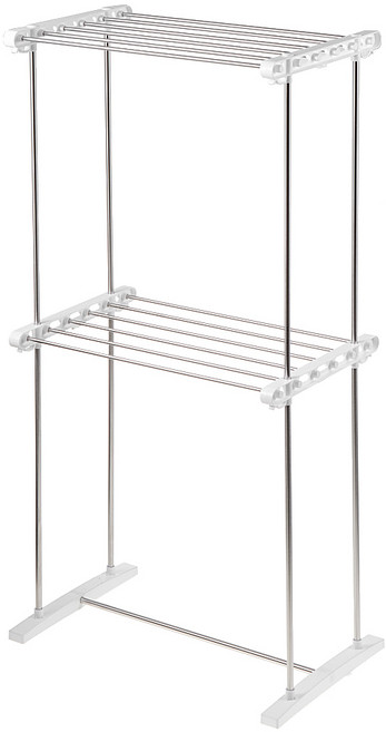 코멧 미니 2단 건조대, 화이트, 1개