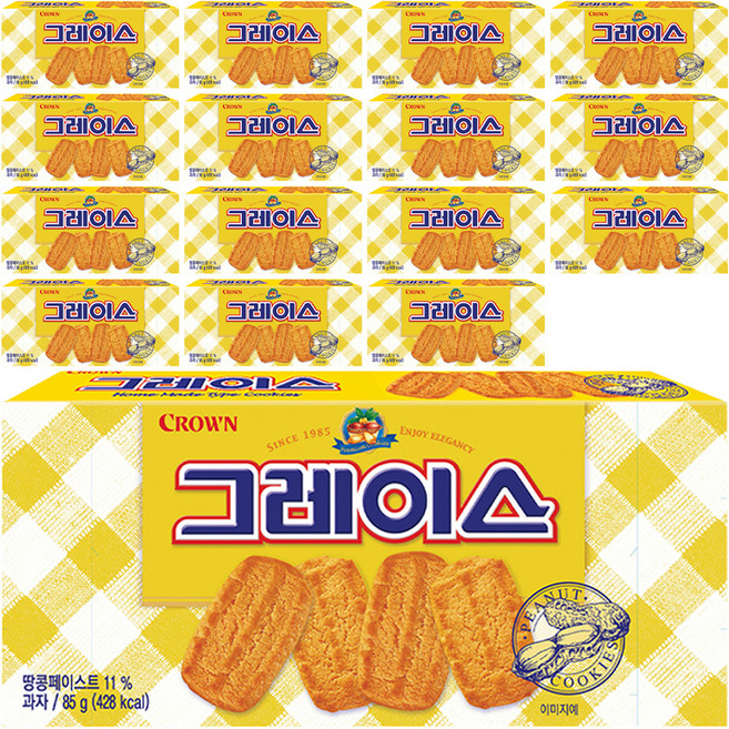크라운 그레이스, 85g, 16개