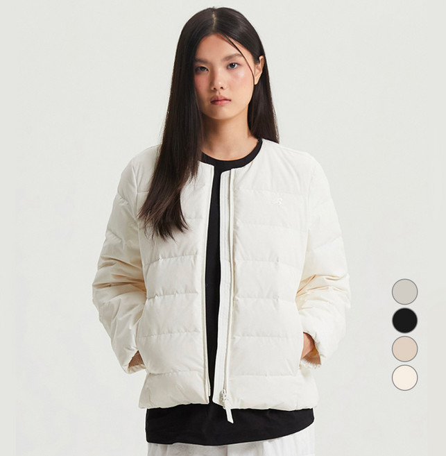 뉴발란스 W 액티브 라이트 경량 다운 패딩 점퍼 NBNPFB9012