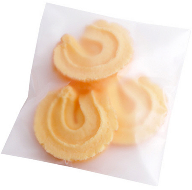 반투명 접착식 쿠키봉투 소, 100개입, 1개