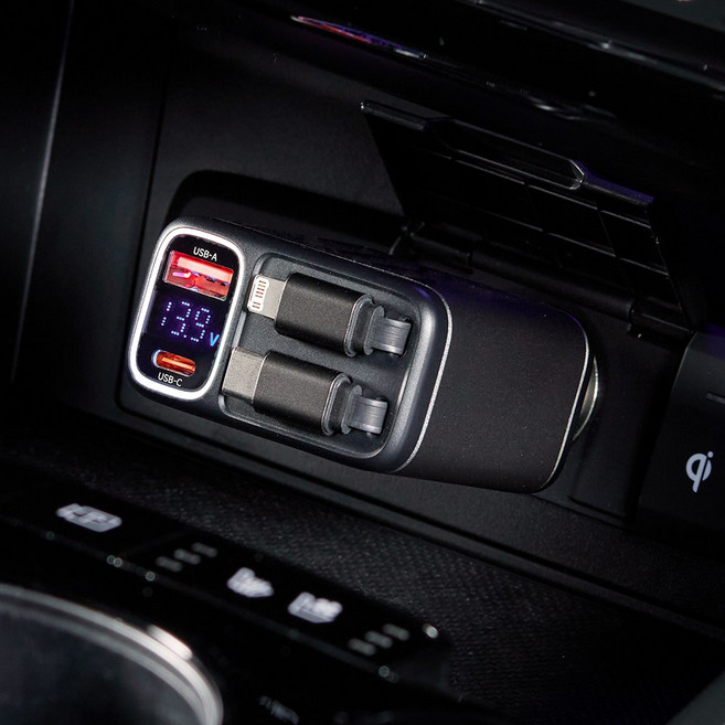 메이튼 릴킷 4인1 시거잭 충전기, MYT-SD037, 그래파이트