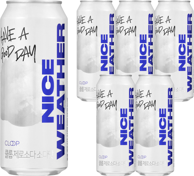 클룹 제로소다 소다맛, 500ml, 6개