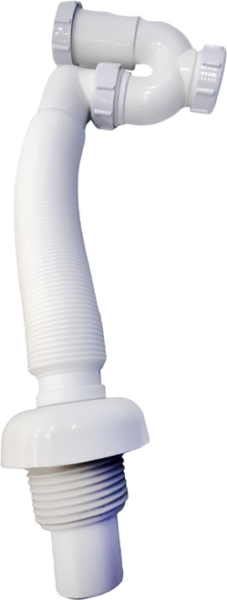 Elephant Waters 沐象 面盆通用塑型排水管 PP材質, 1個