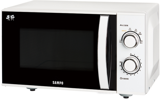 SAMPO 聲寶 平台微波爐 25L, RE-N225PR