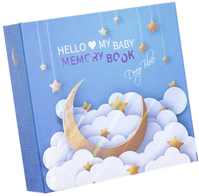 멜로우 헬로우 마이 베이비 메모리북 세트, Deep Blue