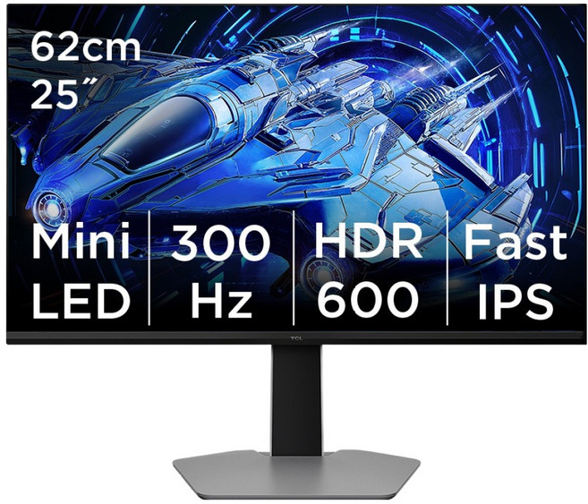 TCL FHD QD Mini LED 게임 모니터, 62cm, 25G64