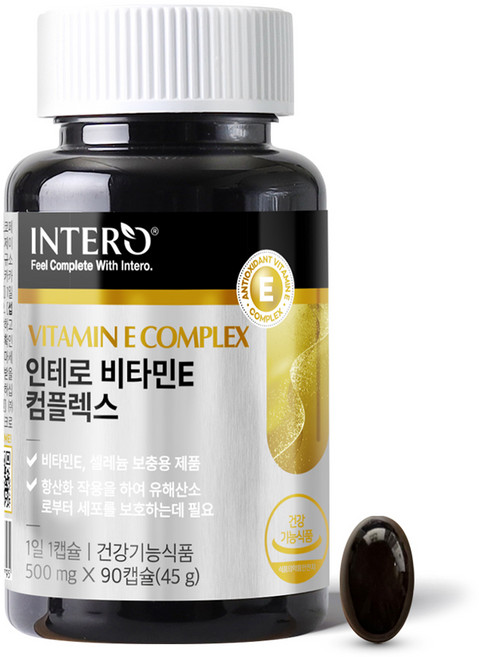 인테로 비타민E 컴플렉스, 90정, 1개