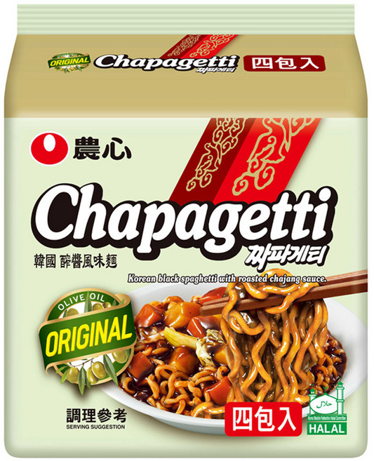 NONGSHIM 農心 韓國醡醬風味麵 140g, 4包