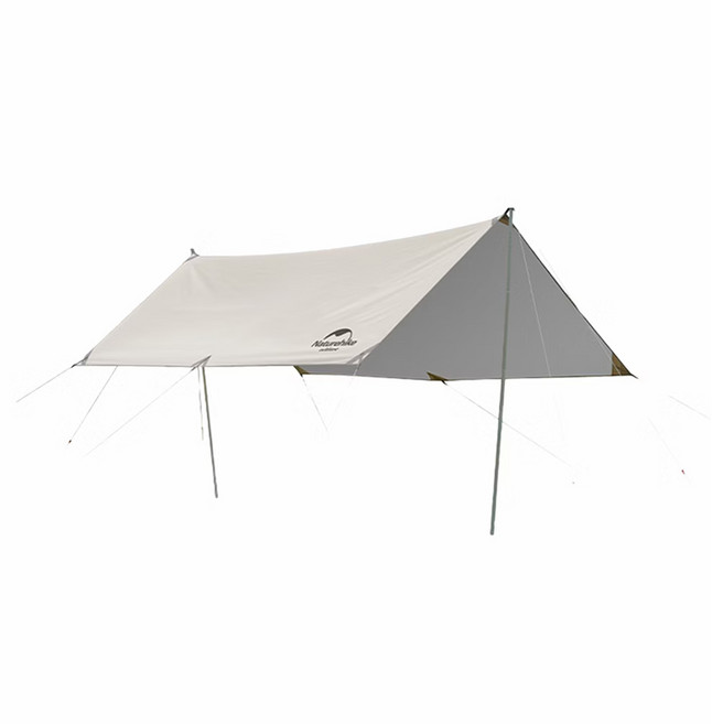 Naturehike 挪客 多人天幕 面料 150D加密牛津布塗銀版 4.7kg, 流沙金