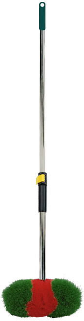 월드크린 원터치 2단 수세미 세차봉 차걸레, 색상랜덤, 1개