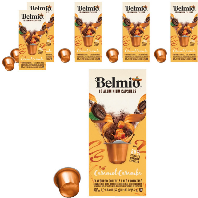 벨미오 카라멜 카람바 캡슐커피, 5.2g, 10개입, 6개