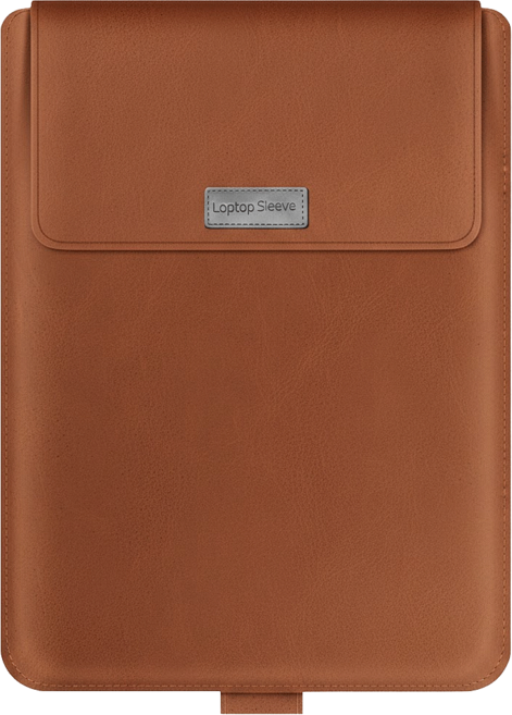 LESTAR 超薄防水可折疊3折支架筆電包/內膽包4件組 通用款 13/14吋適用, 卡其色, 1組