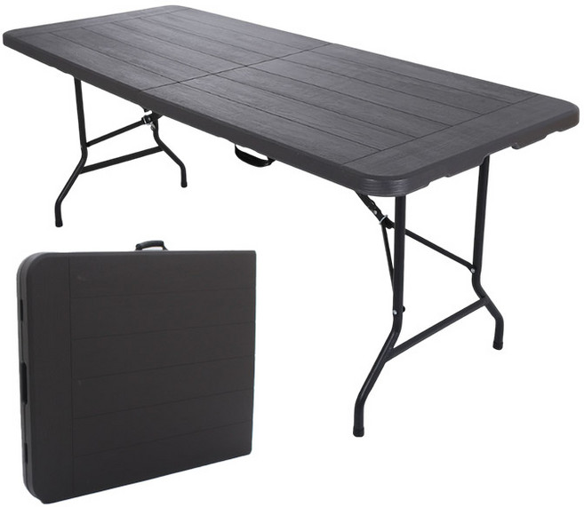 오에이데스크 프리미엄 폴딩 브로몰딩테이블 1800 OT131, 솔리드우드