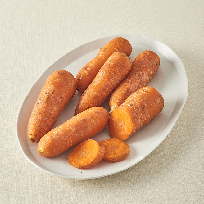 국내산 친환경 세척당근, 1kg(소), 1개