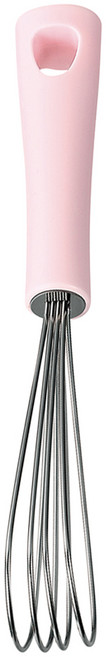 SHIMOMURA 下村 Pitako 輕巧便利打蛋器 PC-205, 粉色, 1個