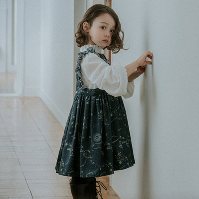 MARLMARL 여아용 frill bouquet 6 앞치마