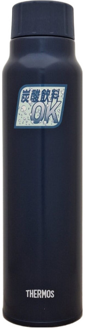 THERMOS 膳魔師 FJK系列 氣泡保冷隨身瓶, 知性藍, 770ml, 1個