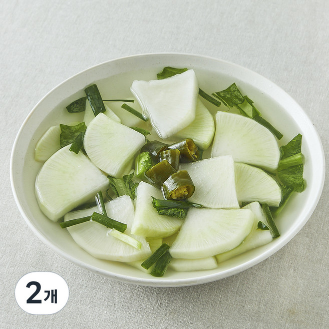 팽현숙 최양락의 맛있는 옛날 동치미, 3kg, 2개