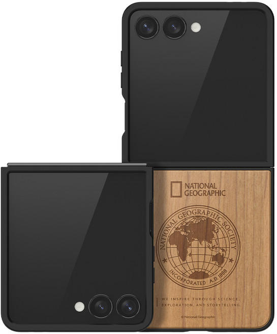 스킨플레이어 내셔널지오그래픽 우드 휴대폰 케이스