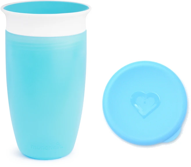 먼치킨 미라클 360 대용량컵 뚜껑 세트, 블루, 1세트 - 쿠팡