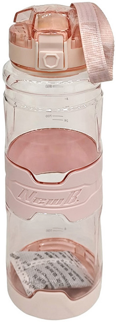 UPSTYLE 金剛杯透明直飲款 UPKZ-TR8058 300g, 粉色, 1個, 1L