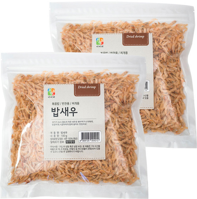 圖像米蝦, 100g, 2包