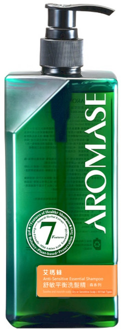 AROMASE 艾瑪絲 森系列 舒敏平衡洗髮精, 400ml, 1件