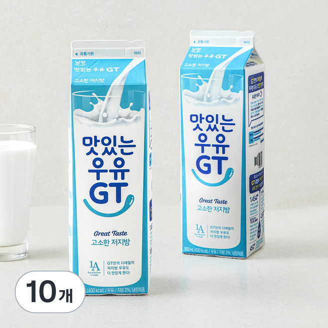 남양유업 맛있는우유GT 고소한 저지방우유, 900ml, 10개