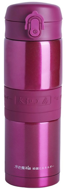 太和工房 SUS316 MEH系列 不鏽鋼遠紅外線保溫瓶 防溢水口設計 保溫保冷 350ml, 紅紫色, 1個