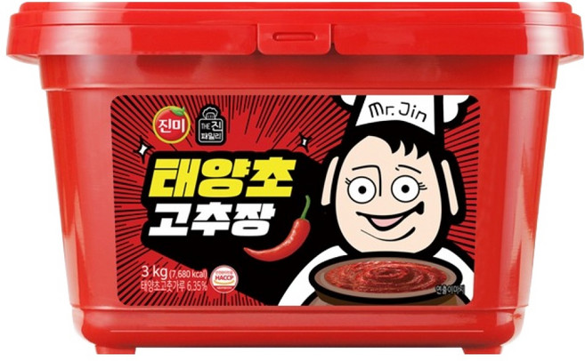 진미 태양초 고추장, 3kg, 1개