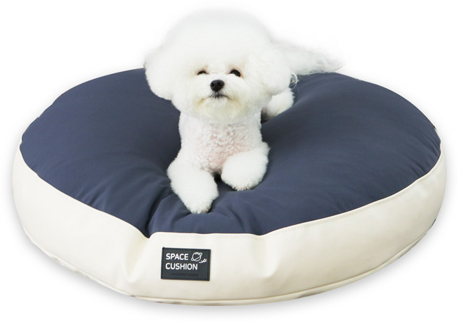 초코펫하우스 강아지 무중력 우주방석, 그레이, 1개