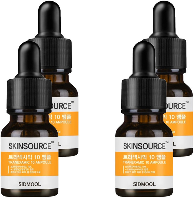 SIDMOOL 傳明酸10安瓶化妝水, 12ml, 4個