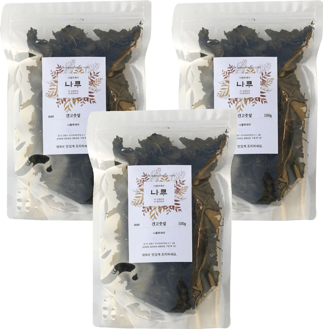 나물투데이 국내산 건고춧잎, 100g, 3개